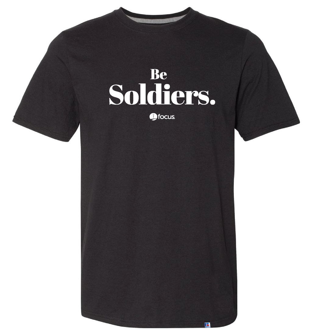 Be Soldiers Athletic Tee - Black