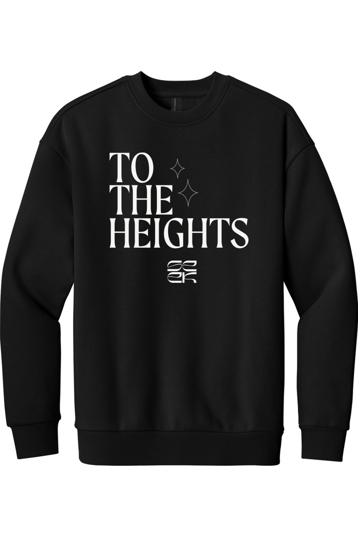 To the Heights- Heavyweight Fleece Crew