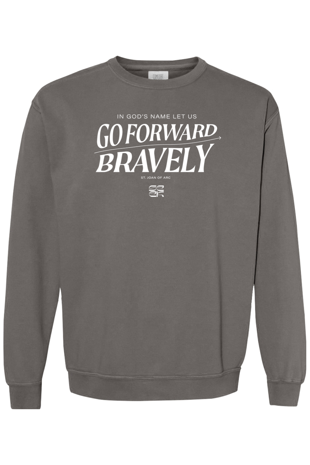 Go Forward Bravely Crewneck Sweatshirt