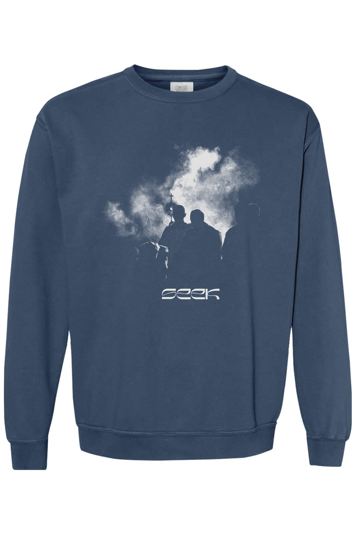 Adoration Sweatshirt- Comfort Colors Ring Spun Crewneck Sweatshirt