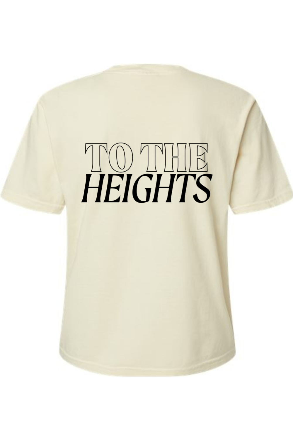 SEEK - To the Heights - Comfort Colors Women's Heavyweight Boxy T-Shirt
