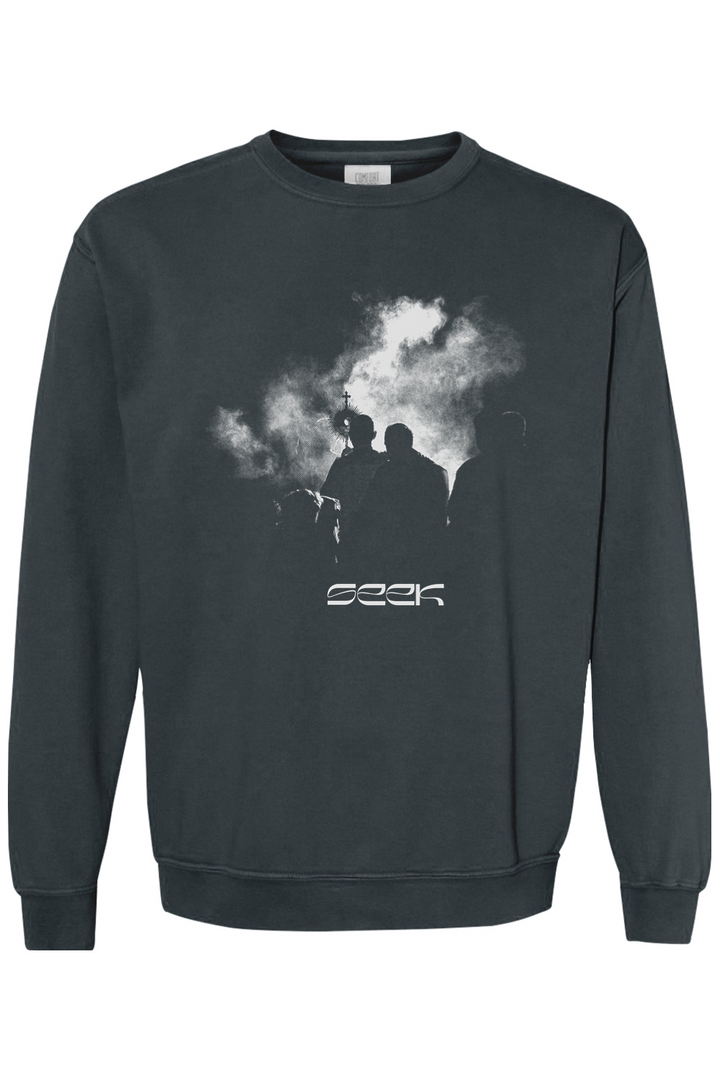 Adoration Sweatshirt- Comfort Colors Ring Spun Crewneck Sweatshirt