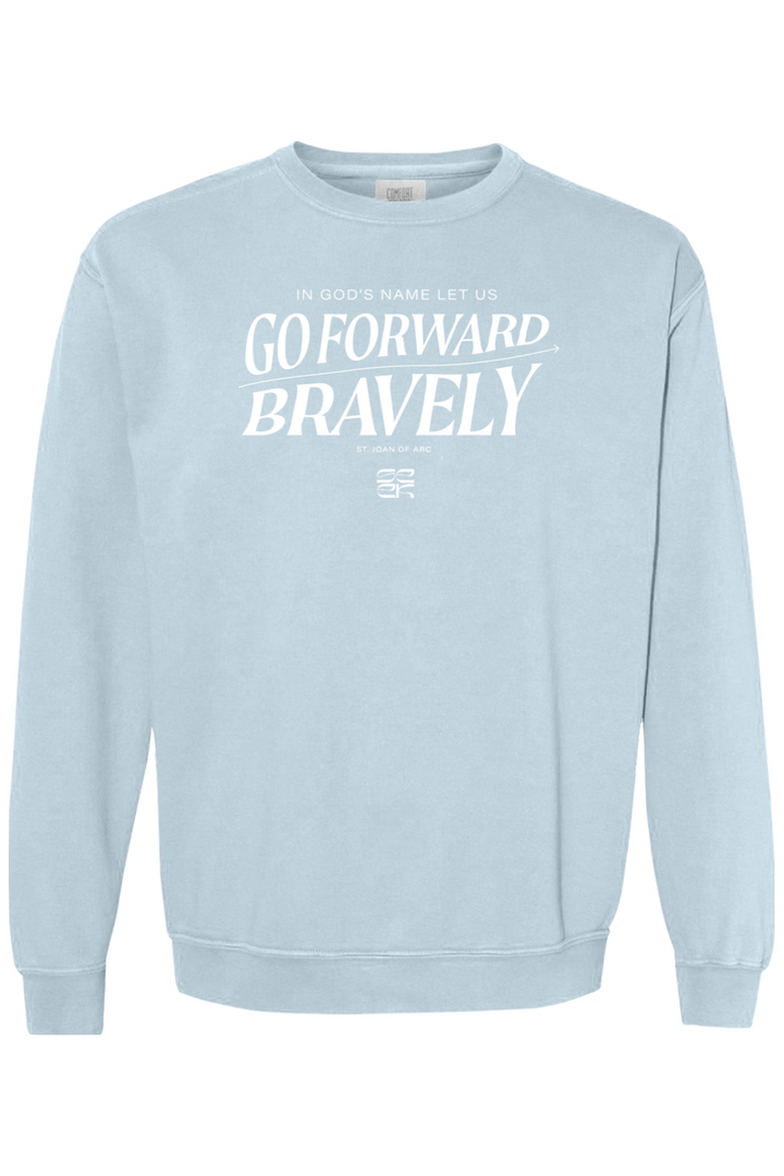 Go Forward Bravely Crewneck Sweatshirt