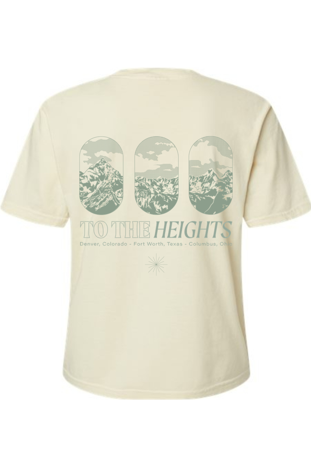 SEEK Mountains Comfort Colors Women's Heavyweight Boxy T-Shirt