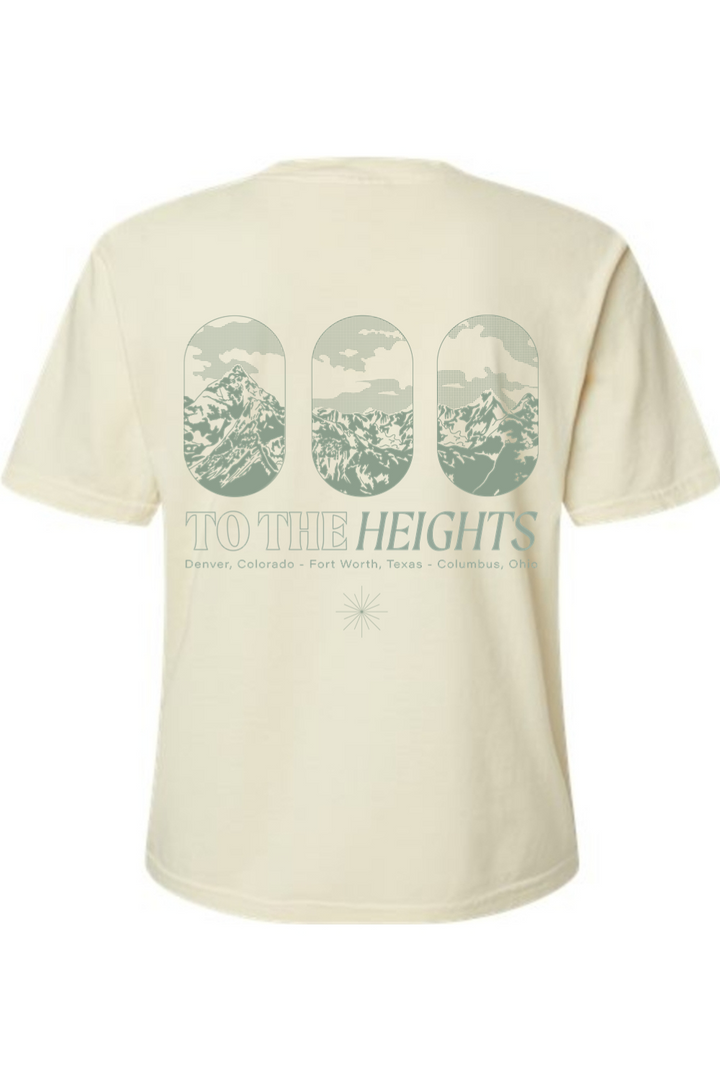 SEEK Mountains Comfort Colors Women's Heavyweight Boxy T-Shirt