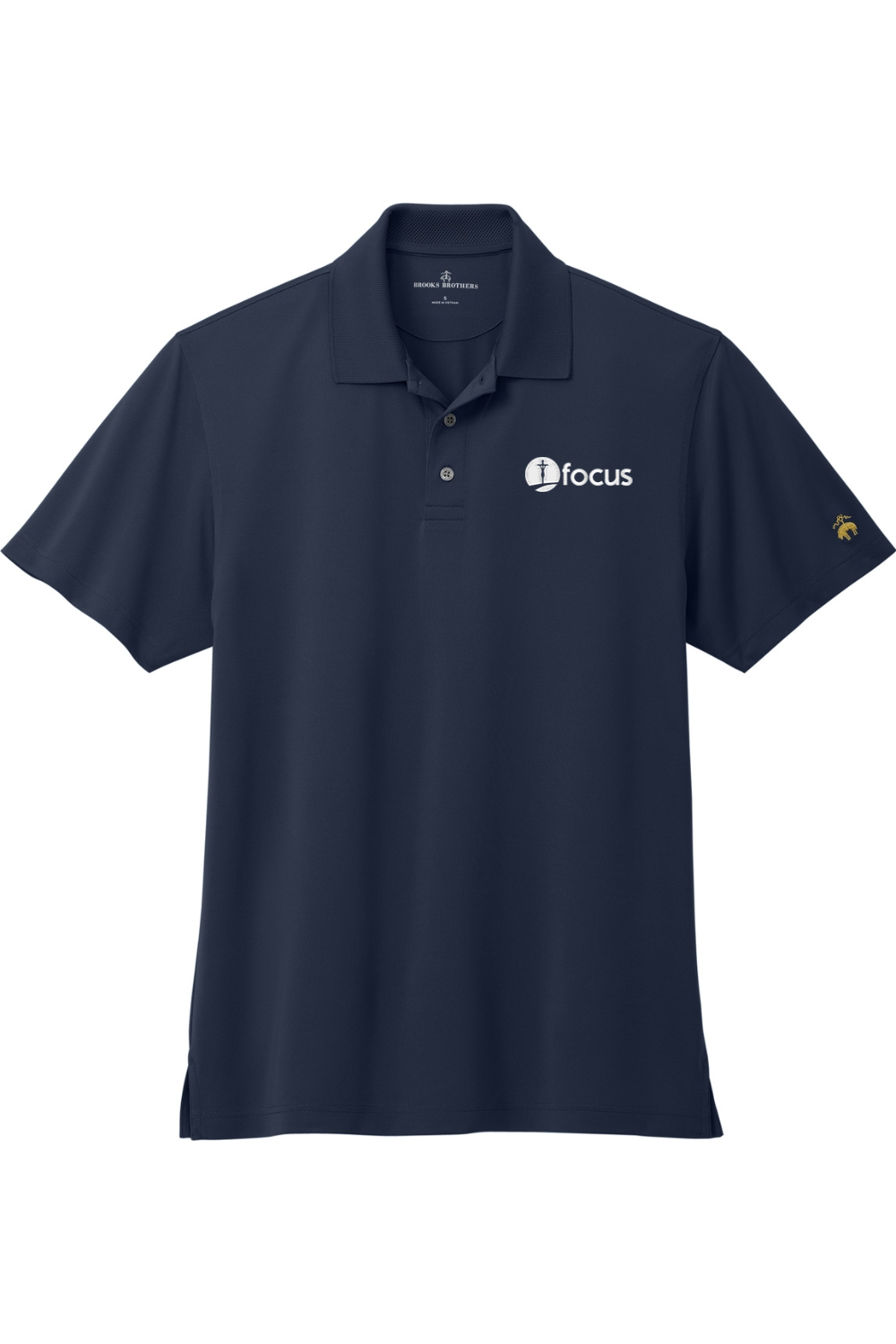 FOCUS Brooks Brothers MENS Mesh Pique Performance Polo