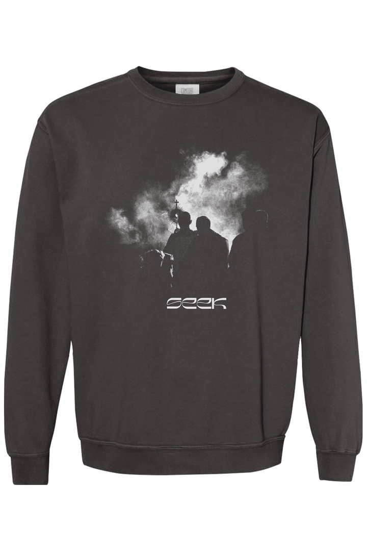 Adoration Sweatshirt- Comfort Colors Ring Spun Crewneck Sweatshirt