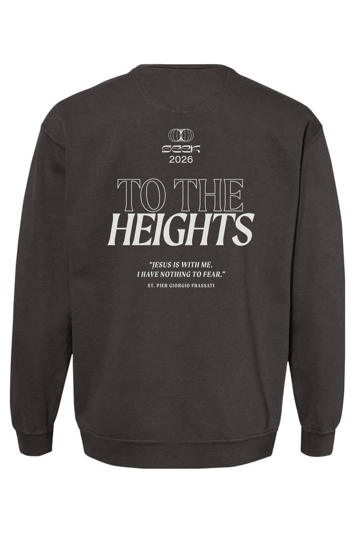 Adoration Sweatshirt- Comfort Colors Ring Spun Crewneck Sweatshirt